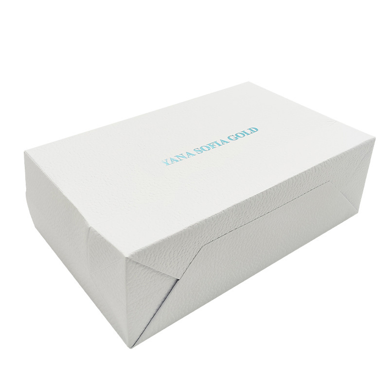 Recyclable Luxury Shopping Bag with Ribbon Handle Custom Bulk Orders ...