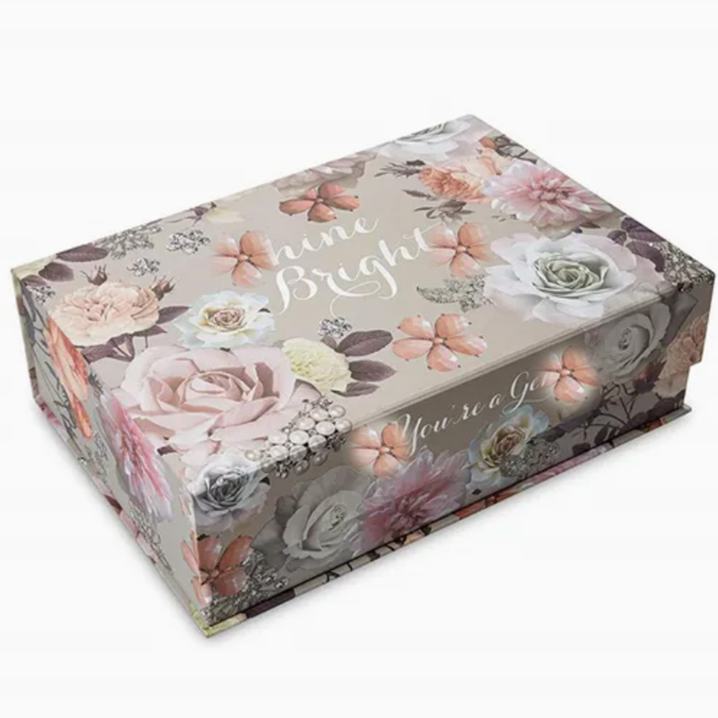 Custom Logo Magnetic Lid Gift Box Paper Cardboard Packaging Rigid ...